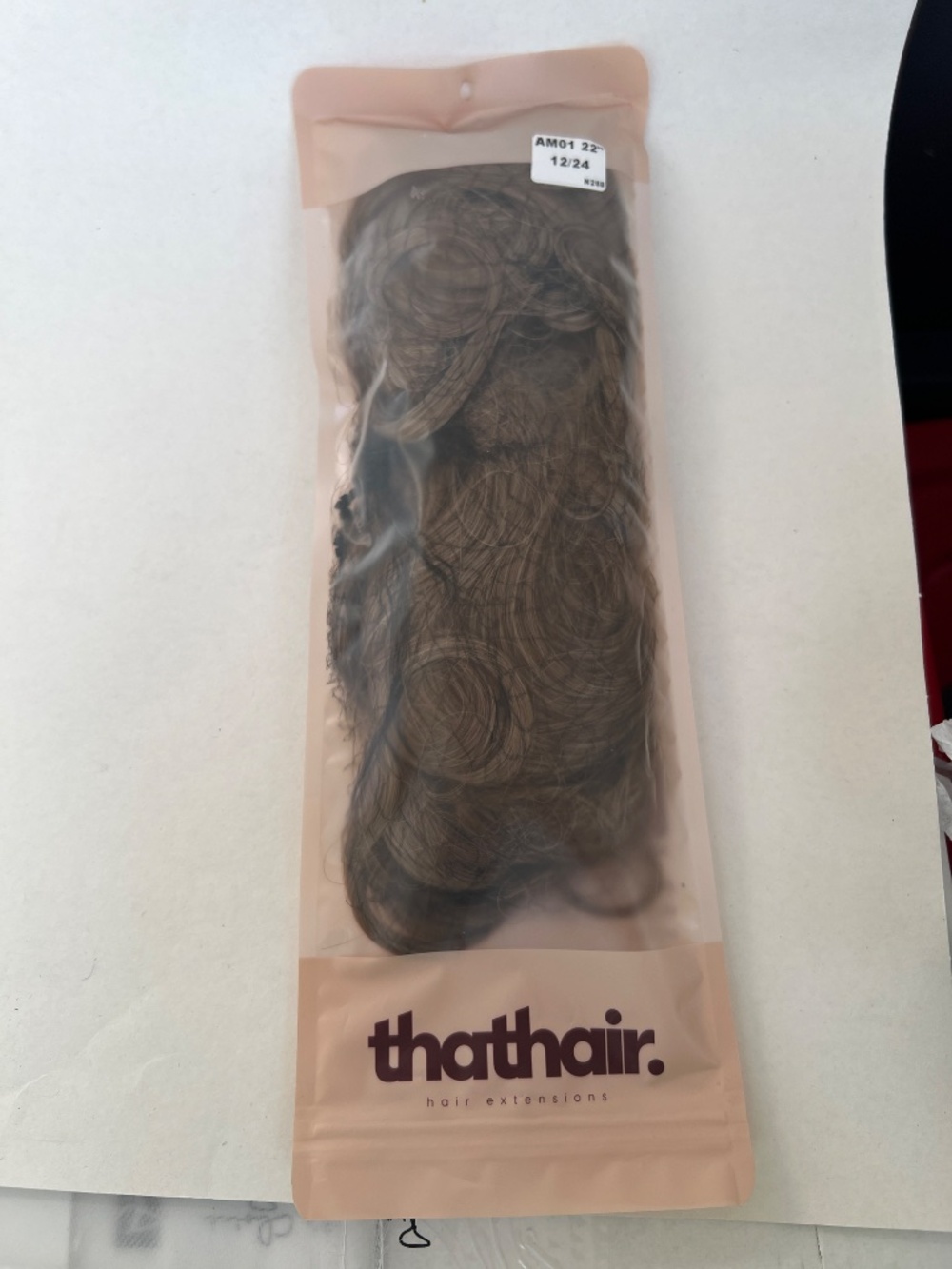 ThatHair Extensions 22" AM01 12/24 No Tape No Glue No Damage